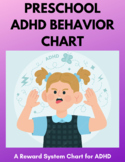 Preschool ADHD Behavior Chart - A Reward System Chart for ADHD