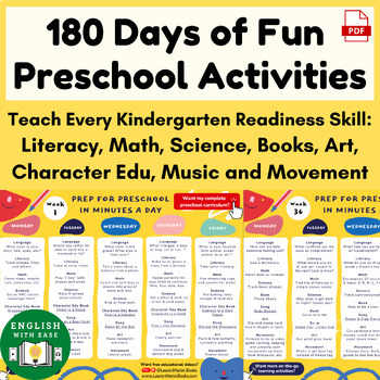 Preview of Preschool Activities