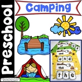 Preschool Activities - Camping Theme