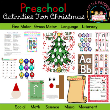 Preschool Activities For Christmas By The Preschool Spot 