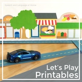 Preschool Activities: Let's Play Printables for Speech and
