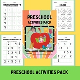 Preschool Activities Pack For Toddlers