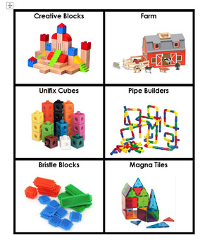 Preschool Activity/Toy Labels by Abbie 