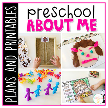Preview of Preschool: All About Me {Plans and Printables}