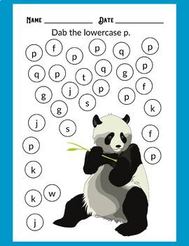 Preview of Preschool Alphabet Workbook Fun and Colorful 110 Page
