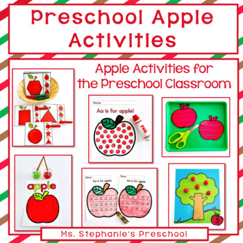 Preview of Preschool Apple Activities