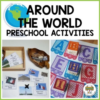 Preview of Preschool Around the World Activities