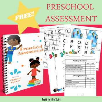 Preschool Assessment by Fruit for the Spirit | Teachers Pay Teachers