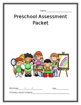 Preview of Preschool Assessment (Full Color)