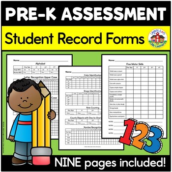 Preview of Preschool Assessment Record Forms