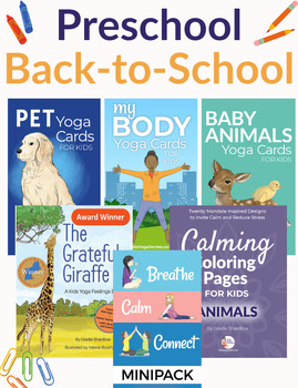 Preview of Preschool Back-to-School Pack