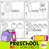 Preschool Beginner Math Worksheets for Kindergarten | Pre-