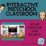 Preschool Bitmoji Classroom (Interactive Links) 