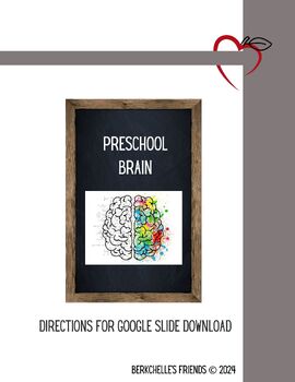 Preview of Preschool Brain