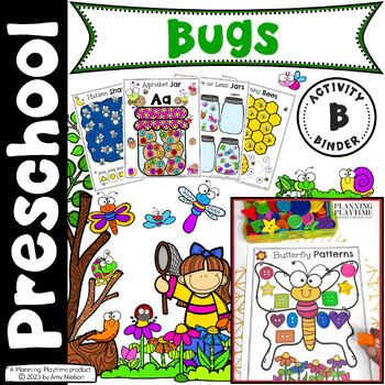Preview of Preschool Bug Activities
