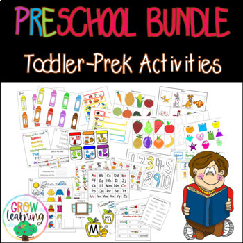 Preschool Bundle by Grow Learning | Teachers Pay Teachers