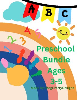 Preview of Preschool Bundle Workbook