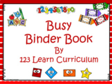 Preschool Busy Binder Book