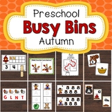 Preschool Busy Bins Morning Tubs Autumn Activities