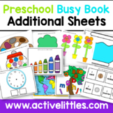 Preschool Busy Book Activity Binder Learning Folder - Add-Ons