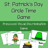 Preschool CIRCLE TIME GAME - St. Patrick's Day - Visual Di