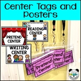 Preschool Center Management System - Center Posters - Center Tags