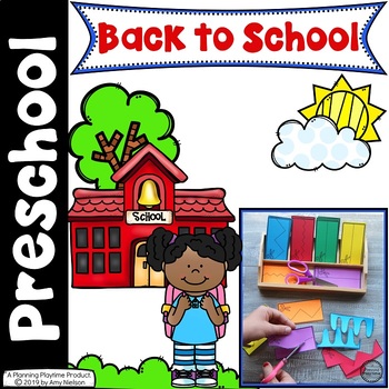 Preview of Preschool Activities - Back to School