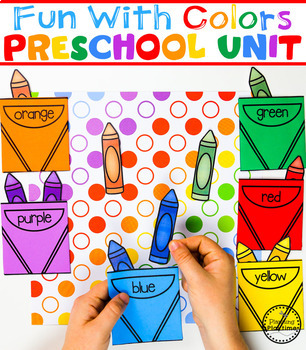 Preschool Centers - Color Theme by Planning Playtime | TpT