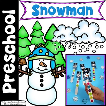 Preview of Winter Preschool Activities