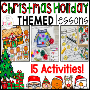 Preview of Preschool Christmas Activities