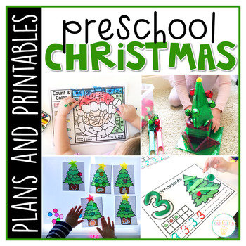 Preview of Preschool: Christmas {Plans and Printables}