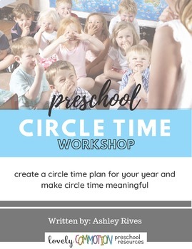 Preview of Preschool Circle Time Workshop Bundle