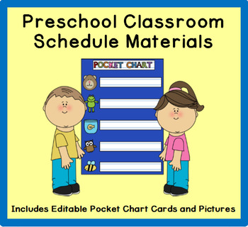 Preschool Schedule Chart