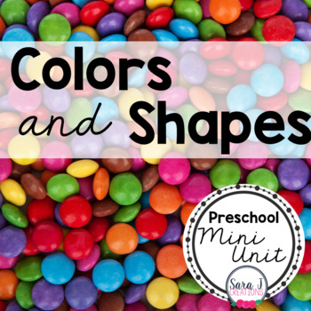 Preview of Preschool Colors and Shapes Unit