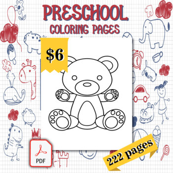 Download Preschool Coloring Pages 222 Printable Coloring Sheets 8 5 X 11 Inches