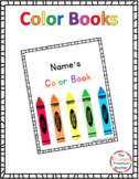 Preschool Colors Book