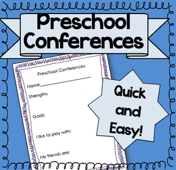 Preview of Preschool Conference Report