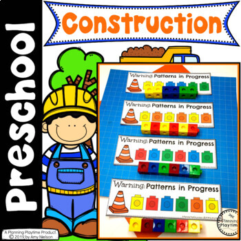 Preview of Preschool Construction Theme