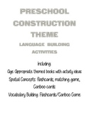 Preschool Construction Theme - Houghton Mifflin