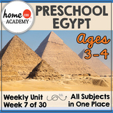 Preschool Countries Egypt Unit (Week 7)