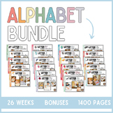 Alphabet Curriculum | Alphabet Letters A-Z Lesson Plans + 