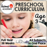 Preschool Curriculum Bundle Homeschool (Age 3-4)
