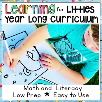 Preview of Preschool Curriculum For the Year | Preschool Math | Preschool Alphabet