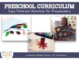 Preschool Curriculum, Homeschool Curriculum, Pinterest Activities