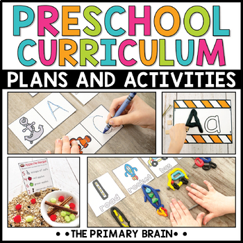 Preview of Preschool Curriculum and Lesson Plans | Pre-K Classroom & Homeschool Themes