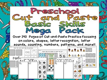 Preschool cutting skill assessment