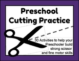 Preschool Cutting Practice Activity Packet