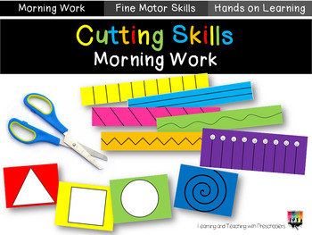 Preschool Cutting Skills by Teaching Preschoolers