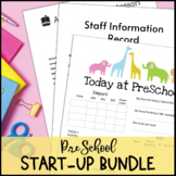 Preschool/Daycare Paperwork Start-up Bundle: Contracts, Ha
