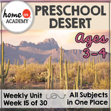 Preschool Desert Habitat Unit (Week 15)